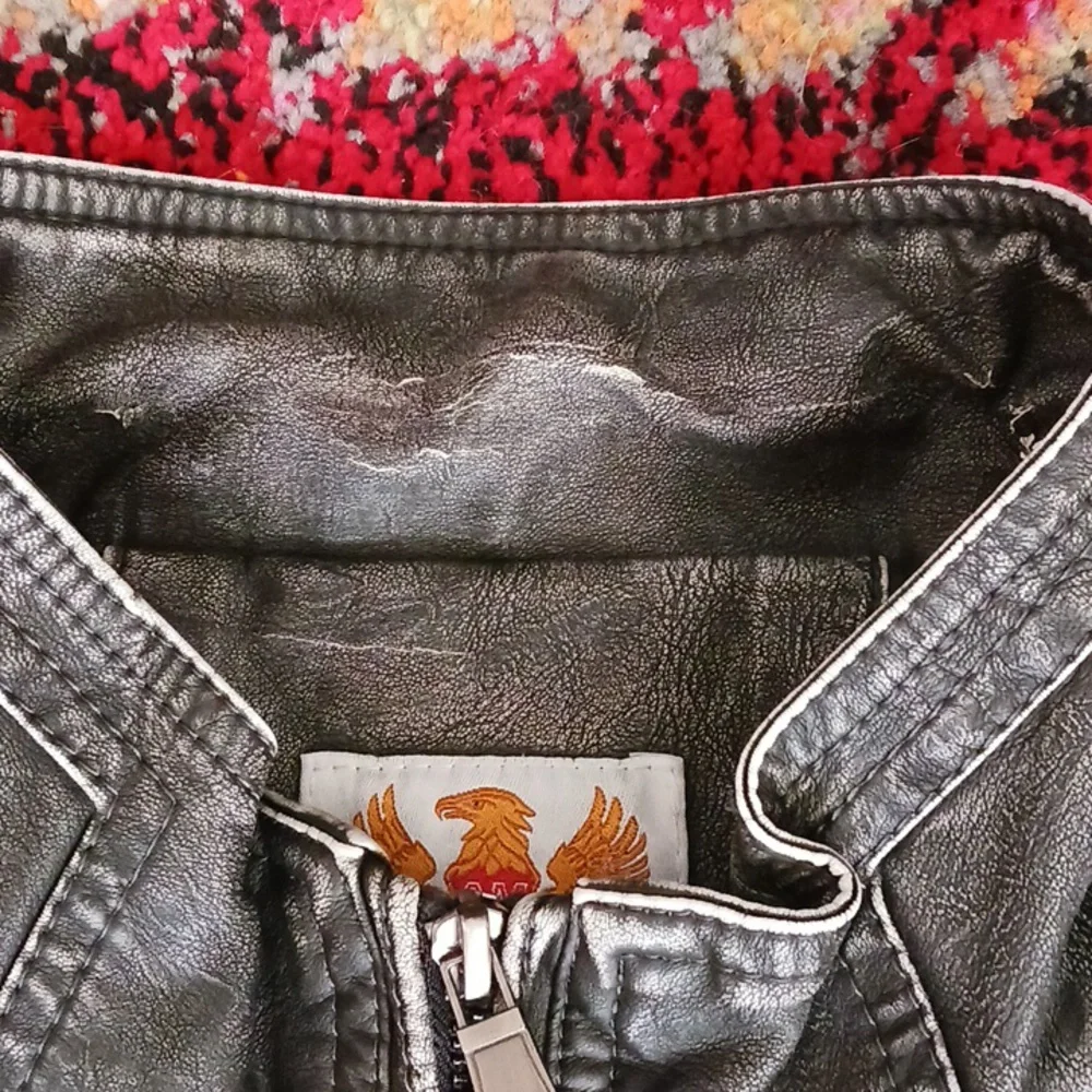 Ameri Mode Vegan Moto Jacket size XL - Picture 13 of 14